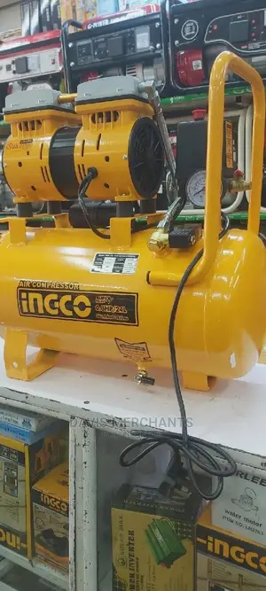 Ingco 24 L Silent and Oil Free Air Compressor
