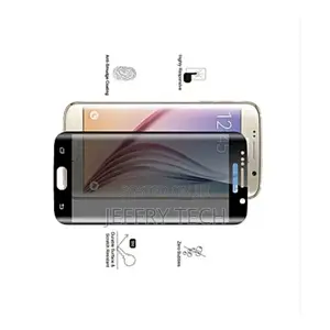 Samsung S6 Edge 9H Hardness Full Screen Protector - Black