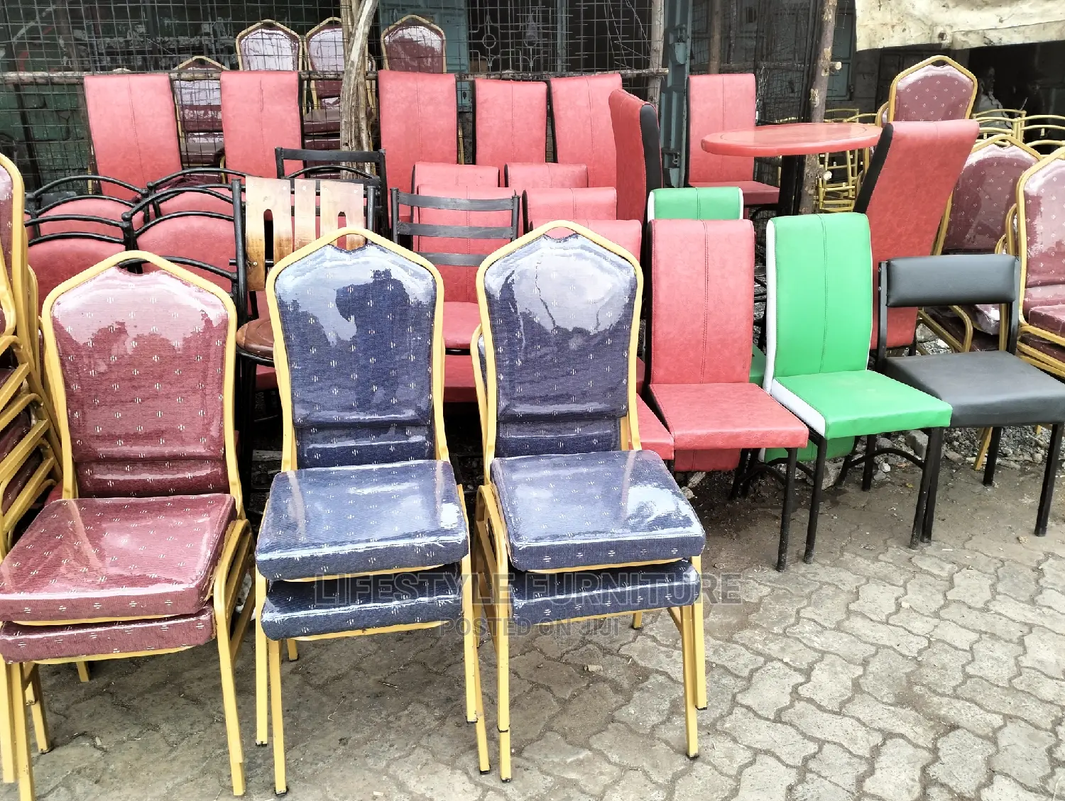 Blue Conference or Church Chairs