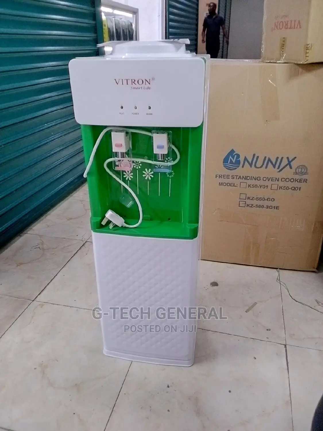 Vitron Free Standing Hot and Norma Dispenser