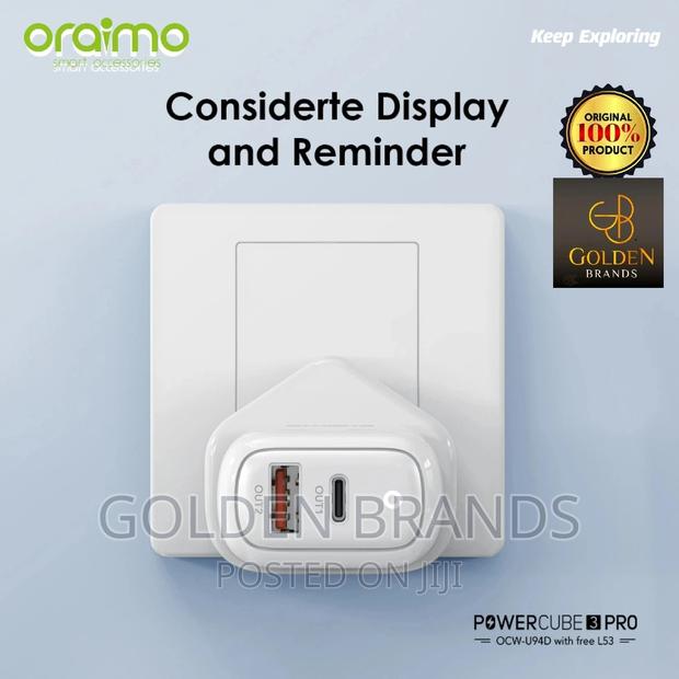 Oraimo Powercube 3 Pro 18W Fast Charging Kit for iPhone - thumbnail 4