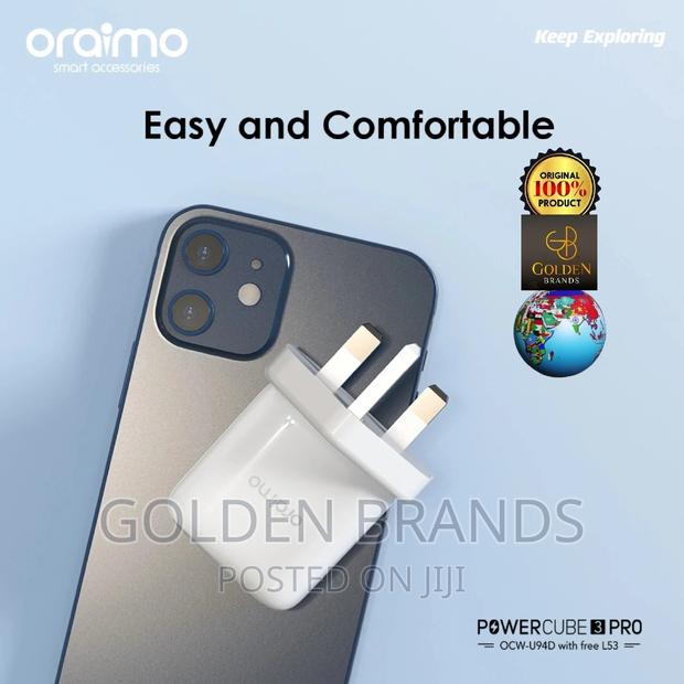 Oraimo Powercube 3 Pro 18W Fast Charging Kit for iPhone - thumbnail 5