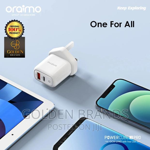 Oraimo Powercube 3 Pro 18W Fast Charging Kit for iPhone - thumbnail 2
