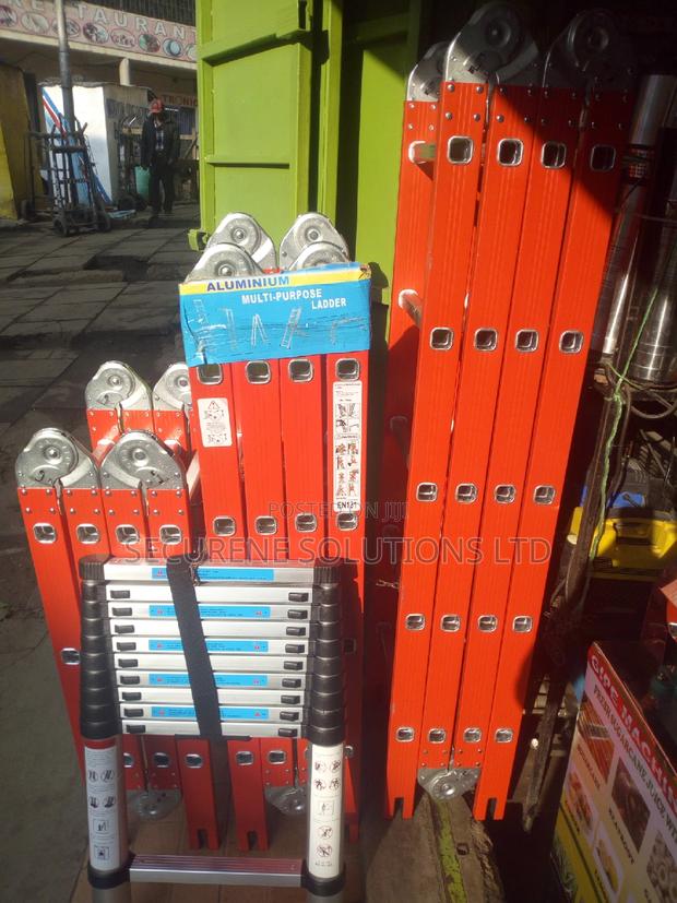 Quality Aluminium Multipurpose Scaffolding Ladders - thumbnail 3