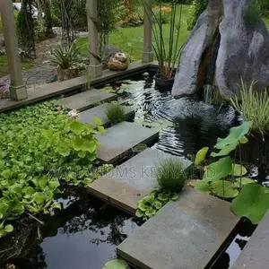 Outdoor Garden Fish Ponds, Landscaping