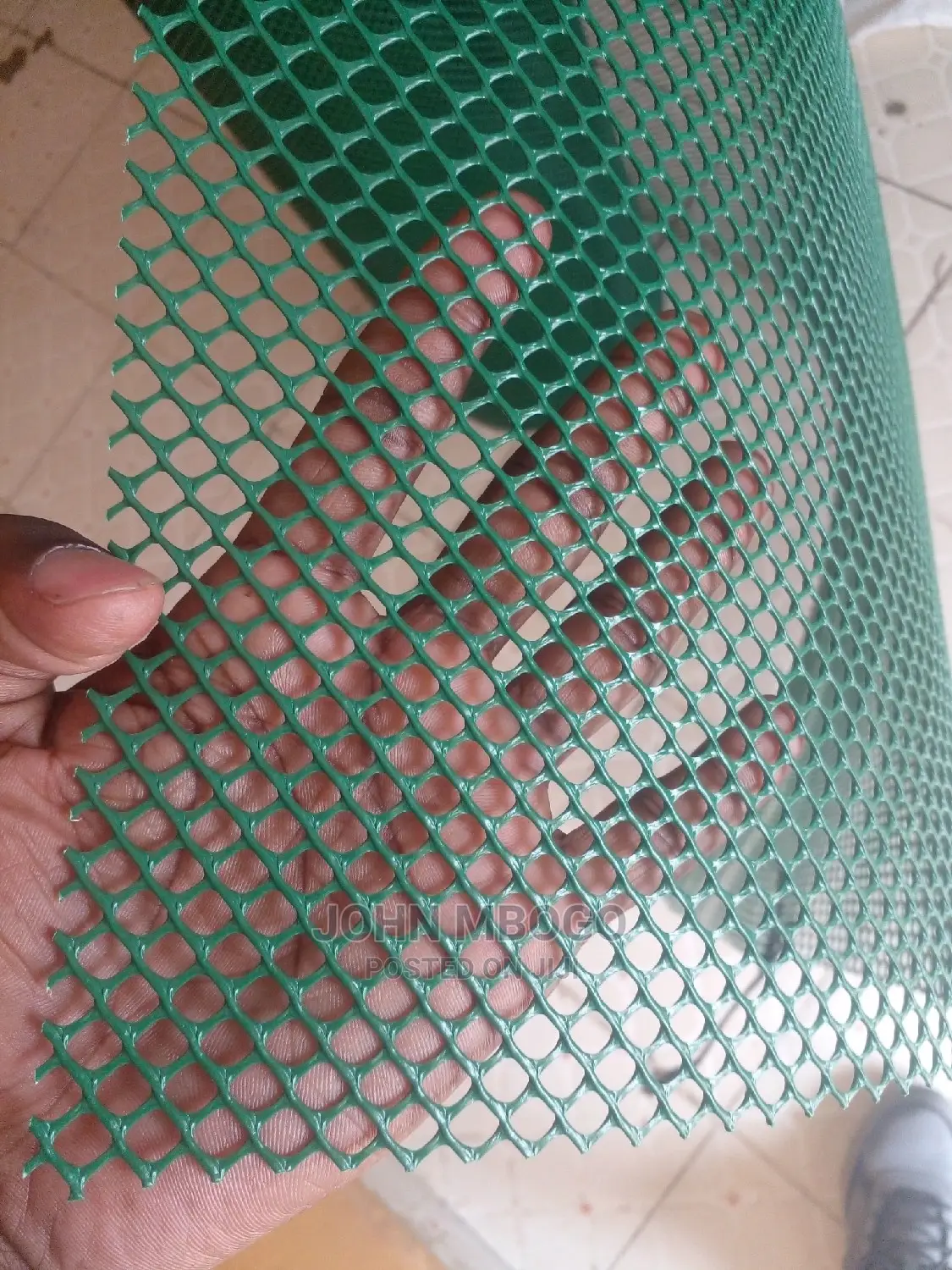 Plastic Chicken Mesh .