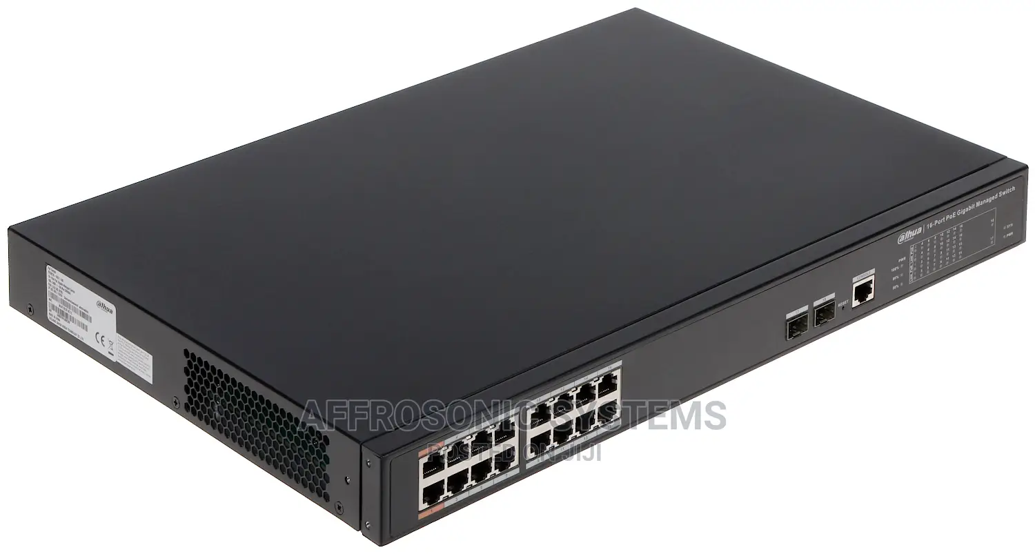 16 Port Poe Network Switch (Dahua CCTV Switch)