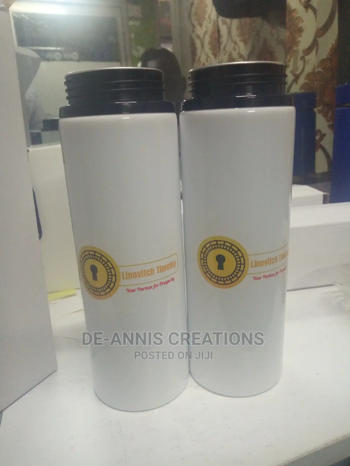 Metallic Water Bottles