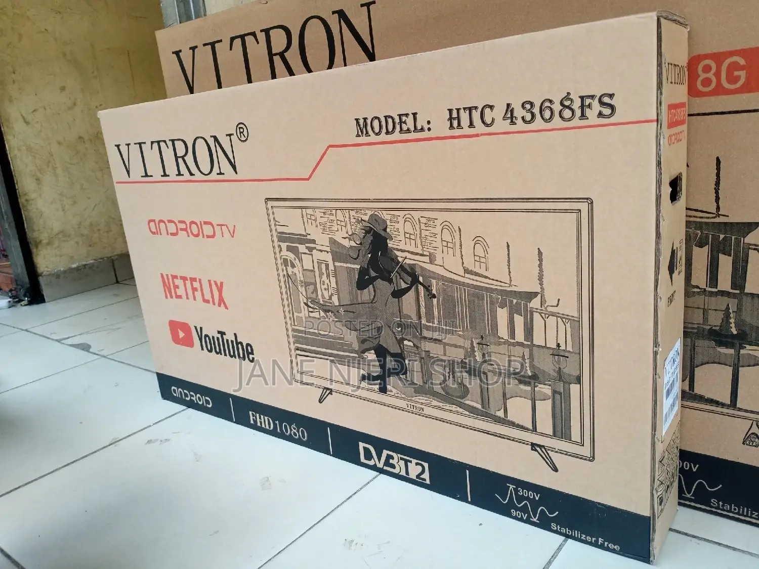 Vitron Hot Sale 43 Inches Smart Android Tv