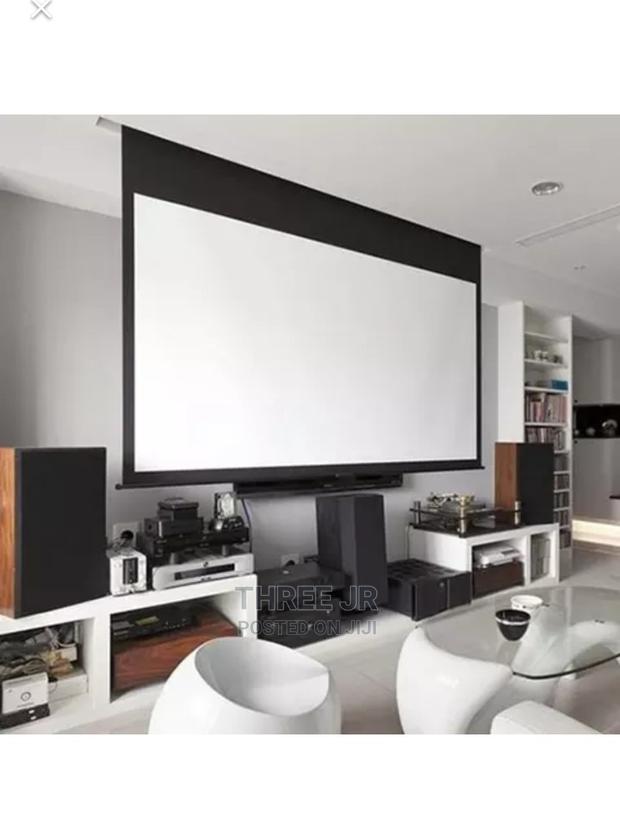 Electric Projection Screen Available on Sale - main view