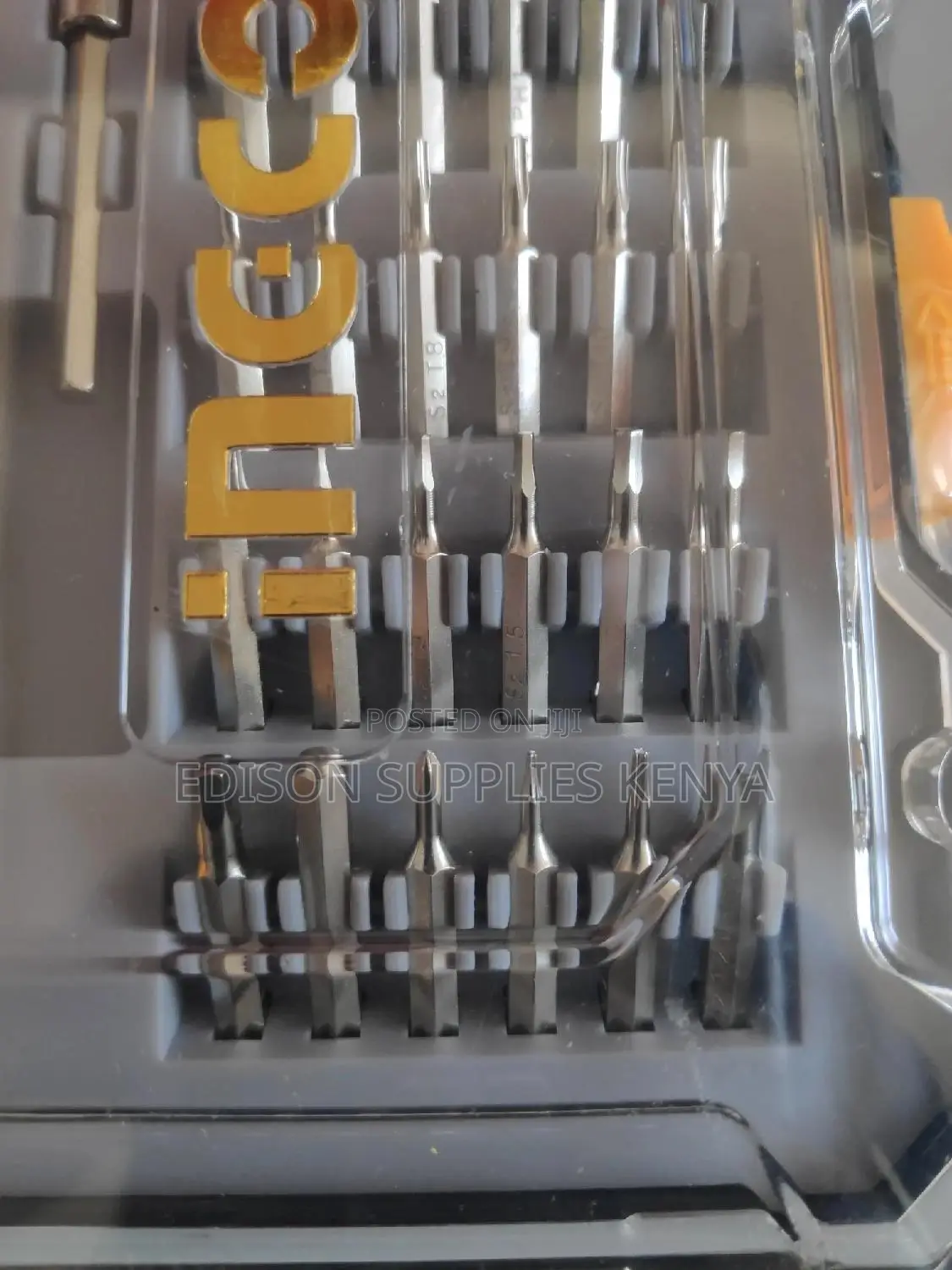 Ingco 32 Pcs Precision Screwdriver Set HKSDB0348 Heavy Duty