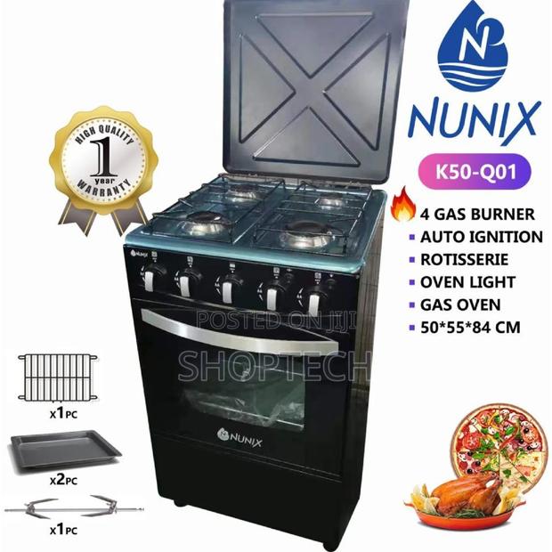 Nunix 4gas Standing Cooker - main view