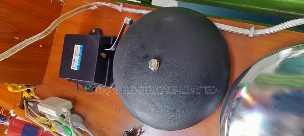 Electric School Bell Black - main view