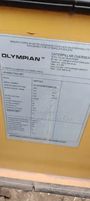 16.5kva Power Generator for Lease(Short Long Term Basis)