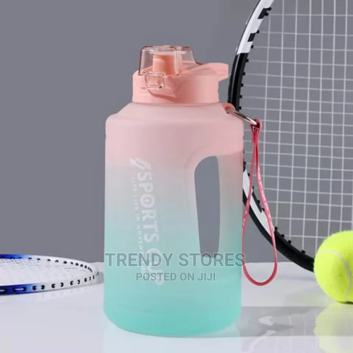 1.5 Ltrs Motivational Water Bottle With Straw