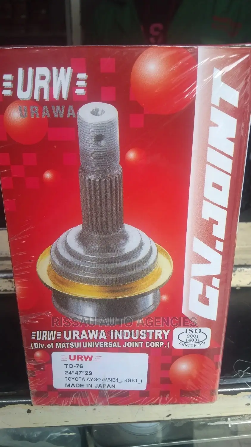 Toyota Passo Urawa CV Joint Made in Japan for KGC15