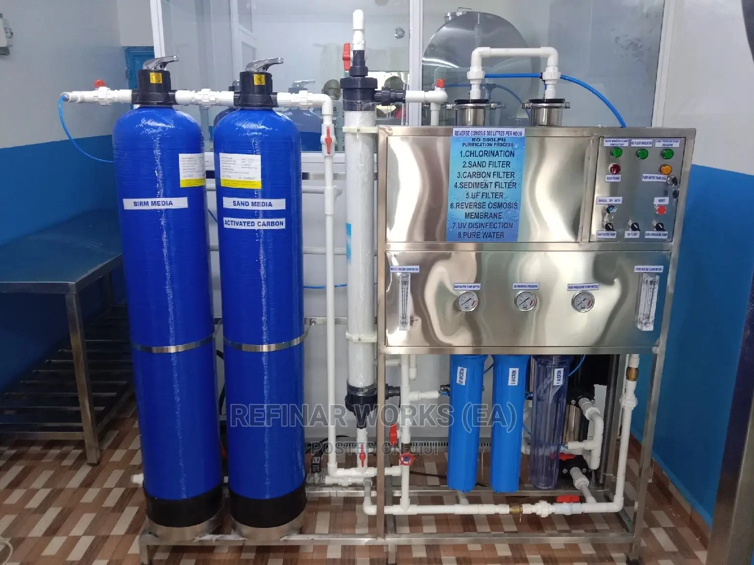 Water Refilling Business - Treatment and Packaging Machines