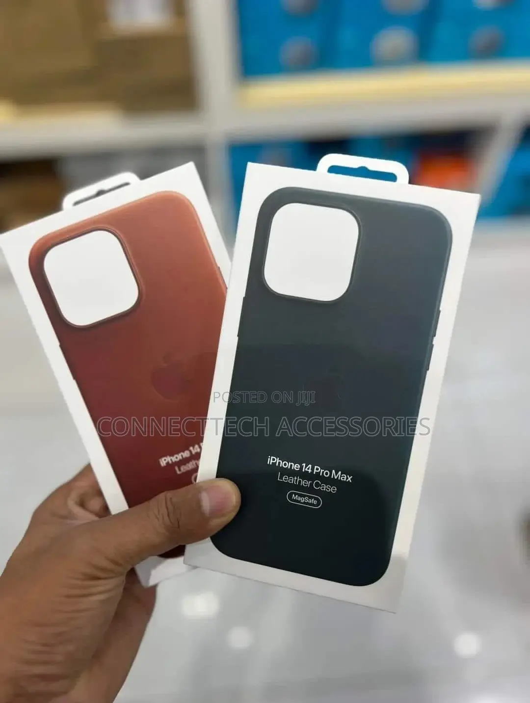 iPhone 14 Pro Max Leather Case With Magsafe