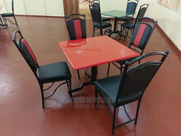 Restaurant Set of 4 Chairs and Table