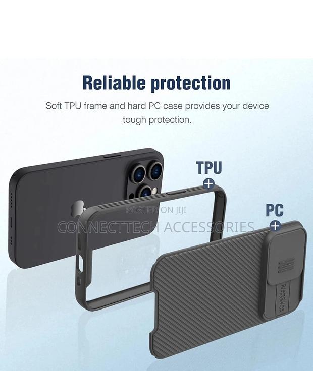 iPhone 14 Pro Max Nillkin Cam Shield Pro Back Case - thumbnail 5