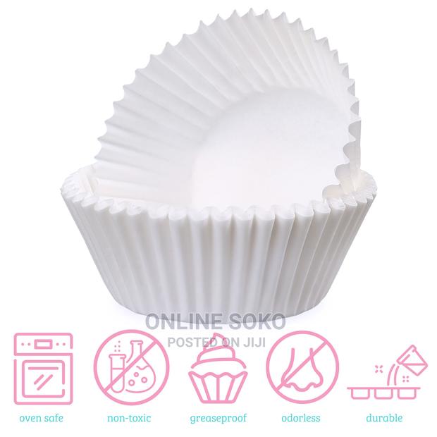 Baking Cup Cake Paper Liners Cases - 1000 Pcs - thumbnail 4