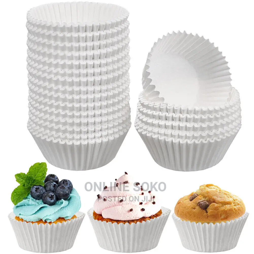 Baking Cup Cake Paper Liners Cases - 1000 Pcs