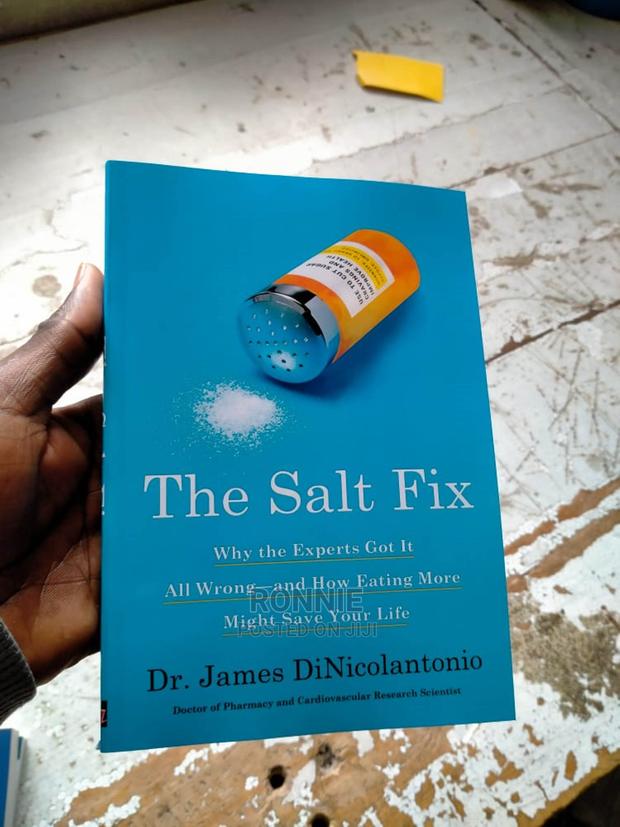 The Salt Fix Book by Dr. James Dinicolantonio