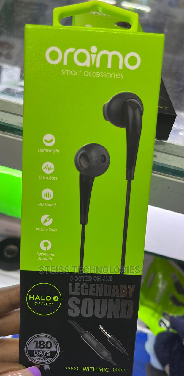 Oraimo Halo 2 Earphones - thumbnail 2