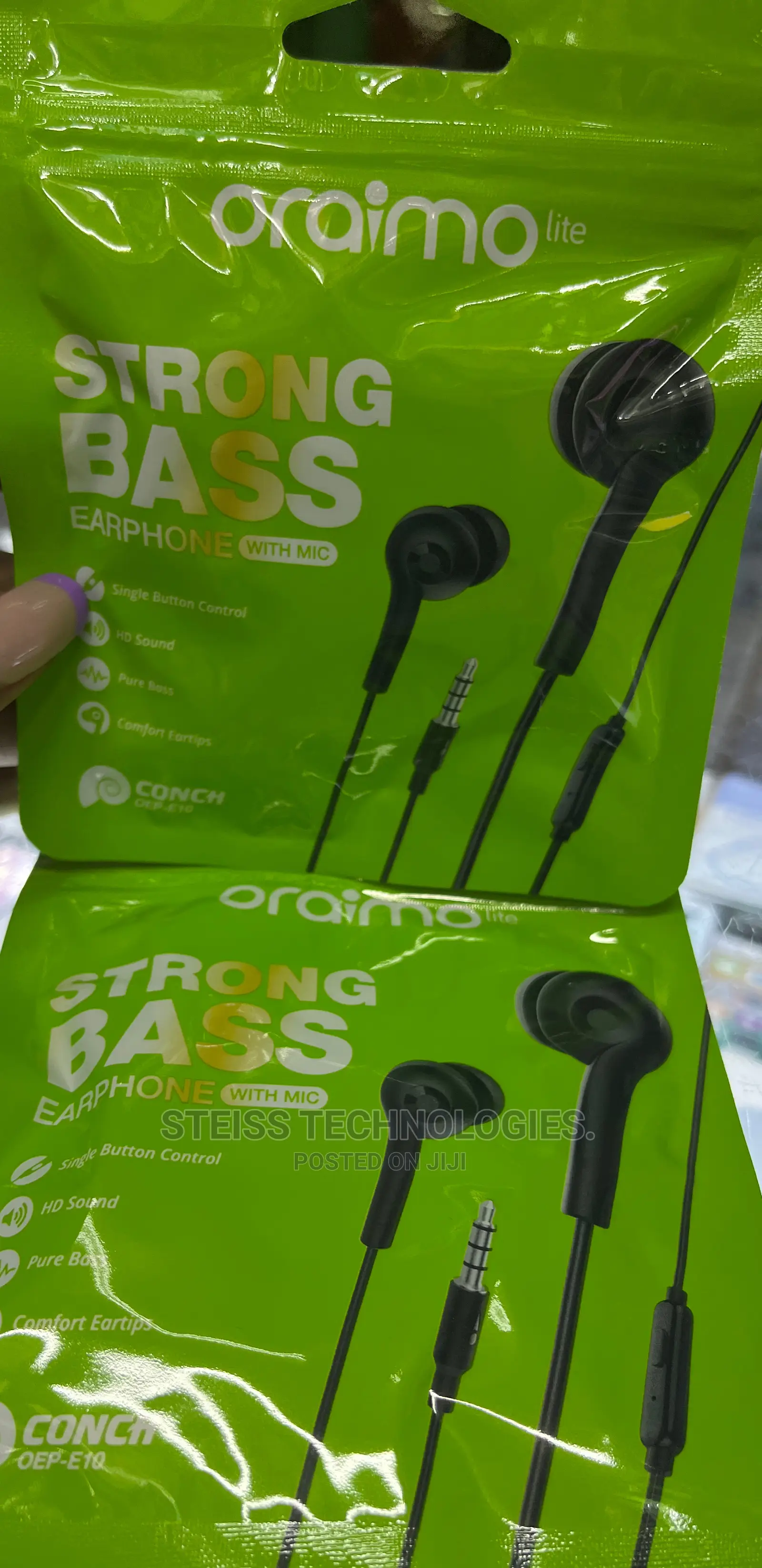Oraimo Wired-Earphones