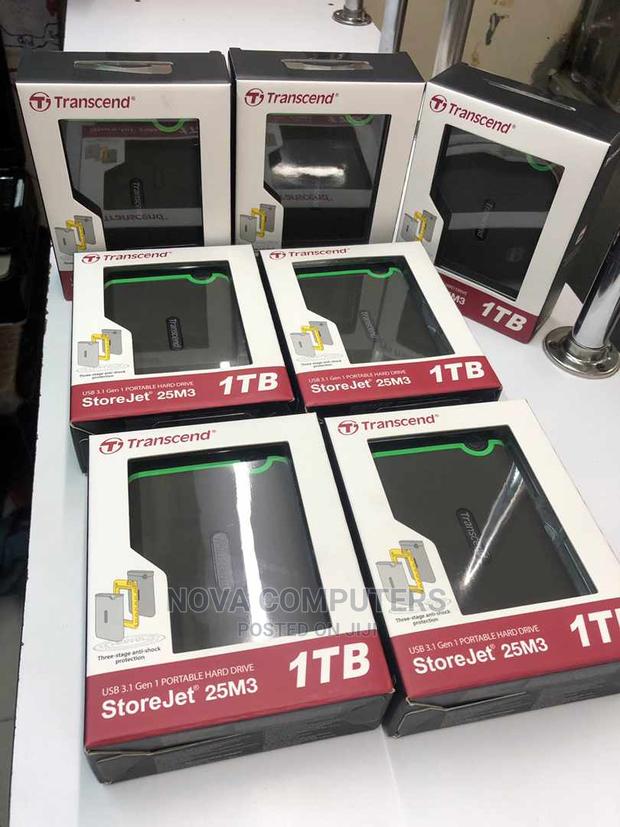 Transcend External HDD 1tb - Purple - main view