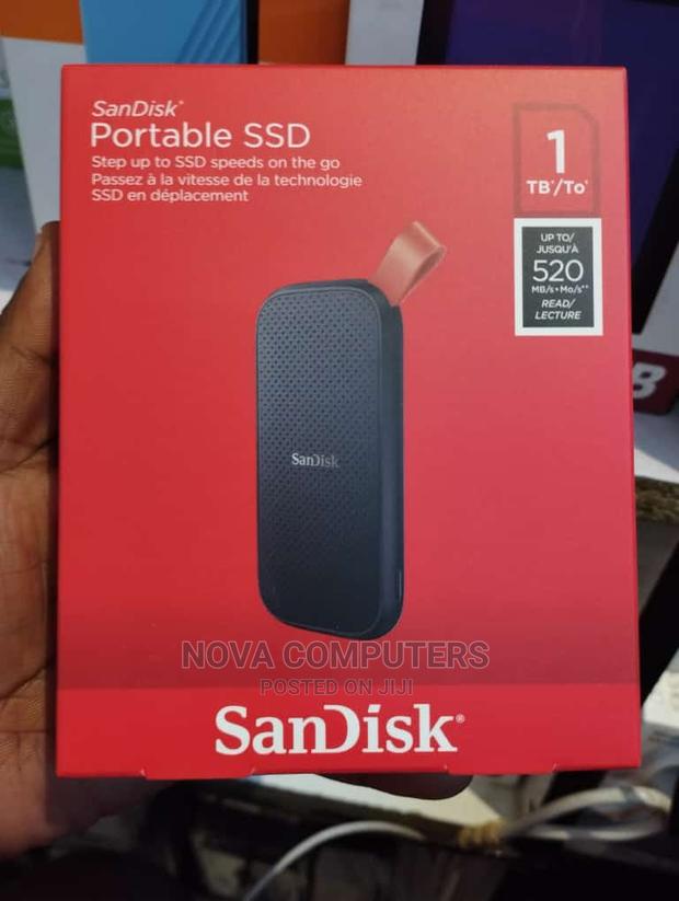 Sandisk Portable 1tb External SSD - main view