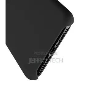 Silicone Case Cover for iPhone Xs Max Case (Black Hard Cover