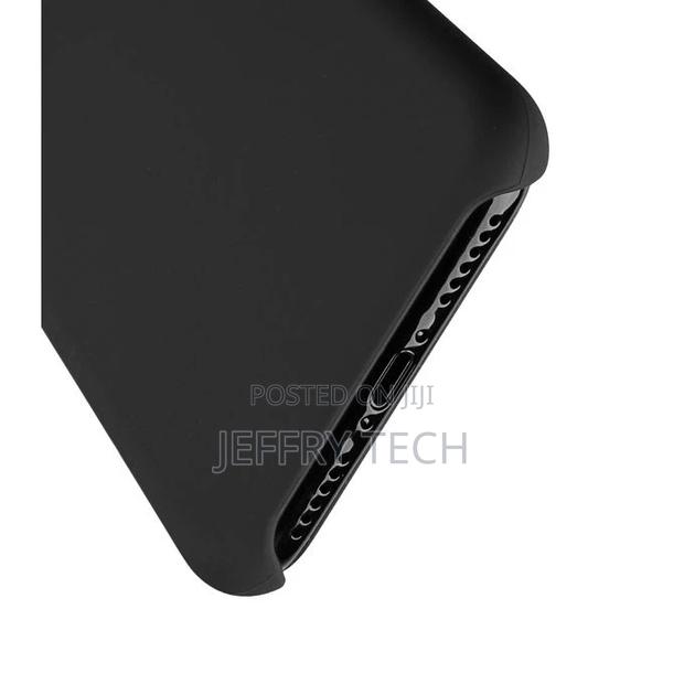 Silicone Case Cover for iPhone Xs Max Case (Black Hard Cover - thumbnail 3