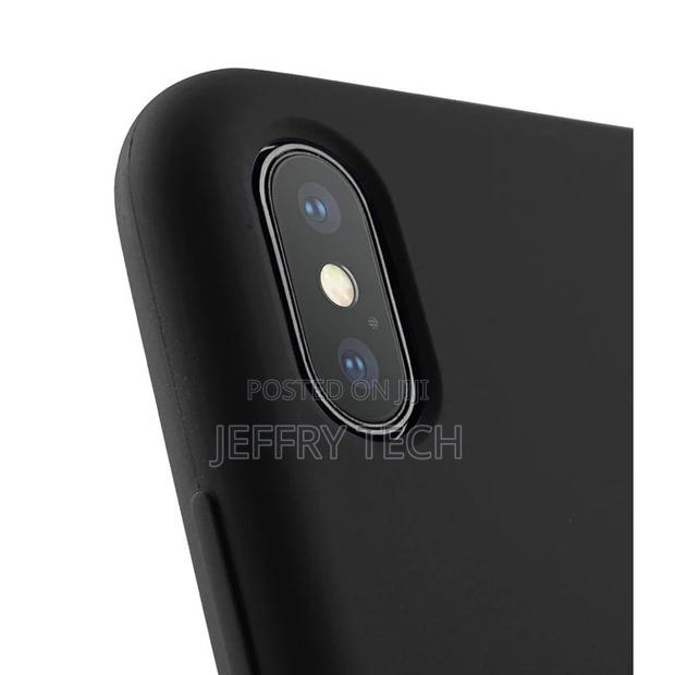 Silicone Case Cover for iPhone Xs Max Case (Black Hard Cover - thumbnail 4