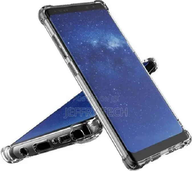 Anti-Burst Premium Armor Clear Case for Galaxy Note 8