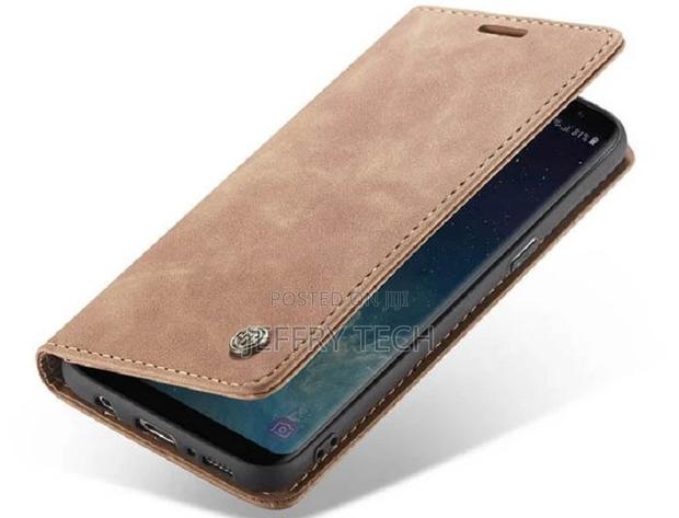 Premium Retro Leather Flip Case for Samsung Galaxy Note 8 - thumbnail 2