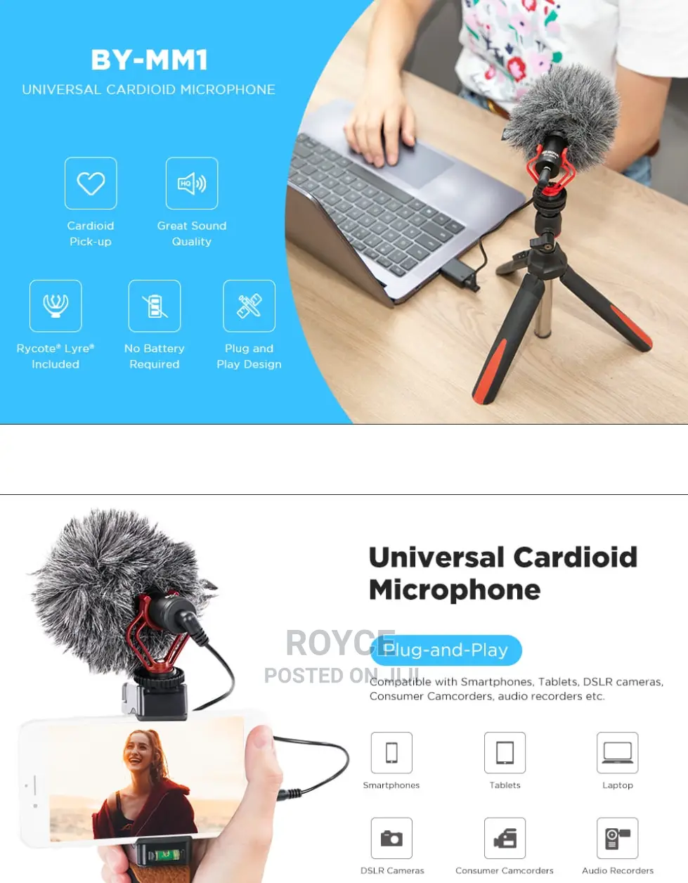 Boya Universal Microphone