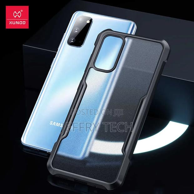 Xundd Beetle Clear Rubber Back Case for Galaxy S20 Series