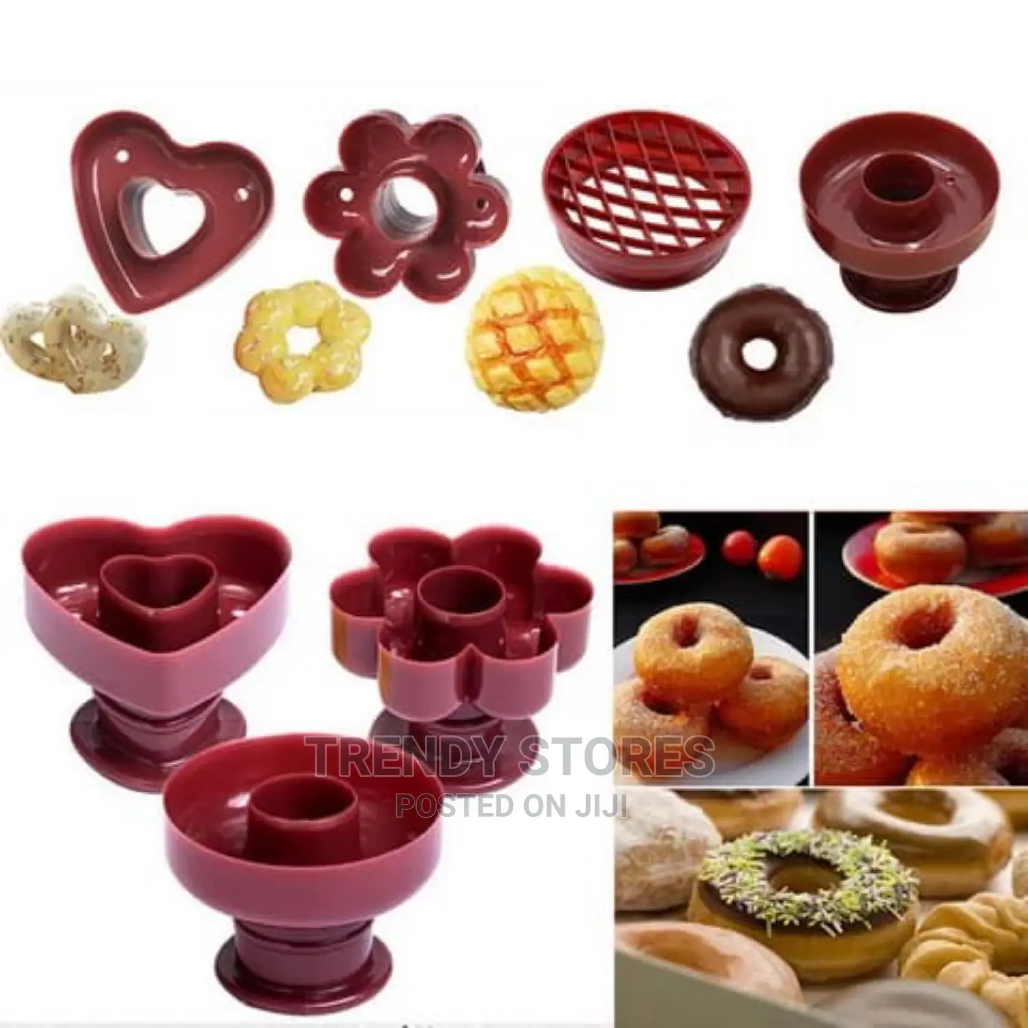 Plastic Doughnuts Cutter