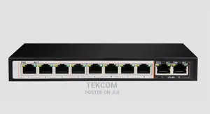 D-Link DGS-F1010P-E 8GE Poe+ 2GE Uplink 250m Poe Switch