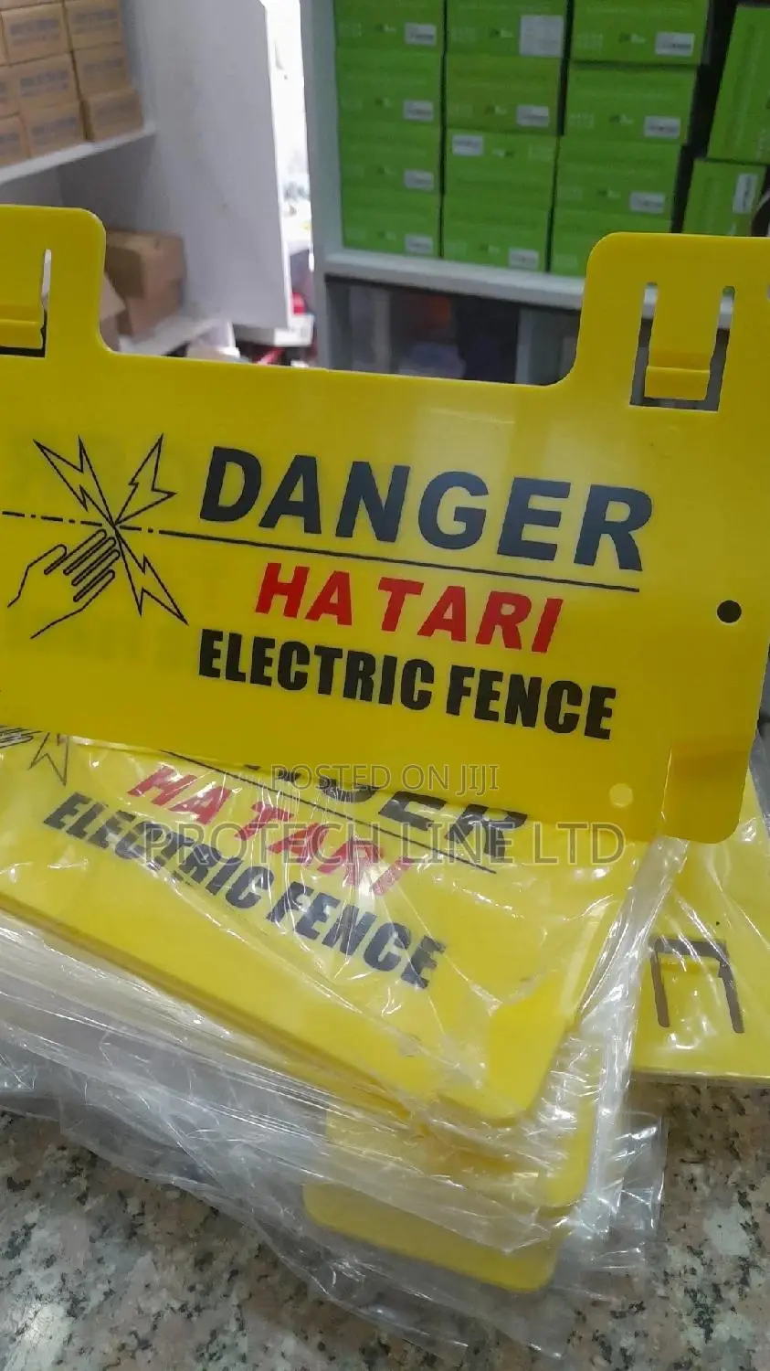Danger Signs for Electric Fence