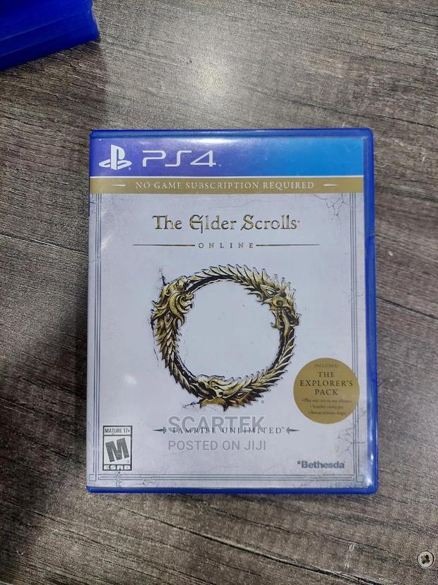 PS4 the Elder Scrolls - main view