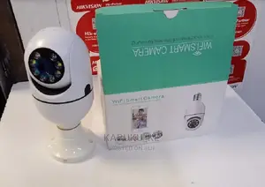 3MP WIFI Light Lamp Camera Icsee Smart Home Security