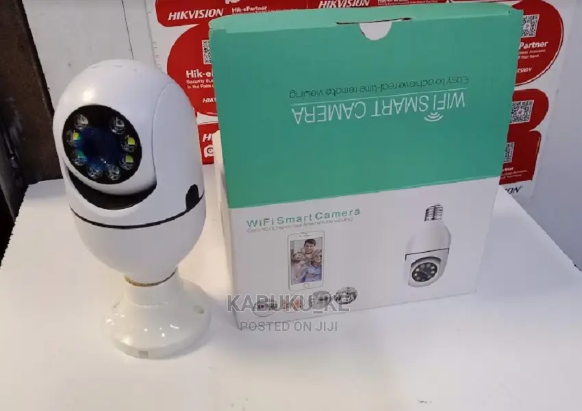 3MP WIFI Light Lamp Camera Icsee Smart Home Security