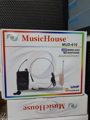 Musichouse Mud-610 Wireless Microphone Uhf