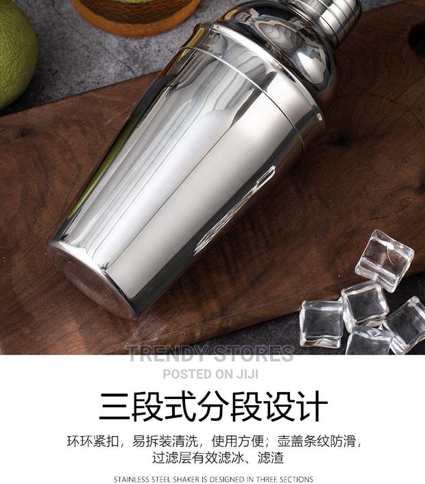 450ml Stainless Steel Cocktail Shaker - thumbnail 3