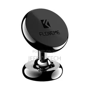 Auto Car Car Central Console Metal Magnetic Holder (Black)