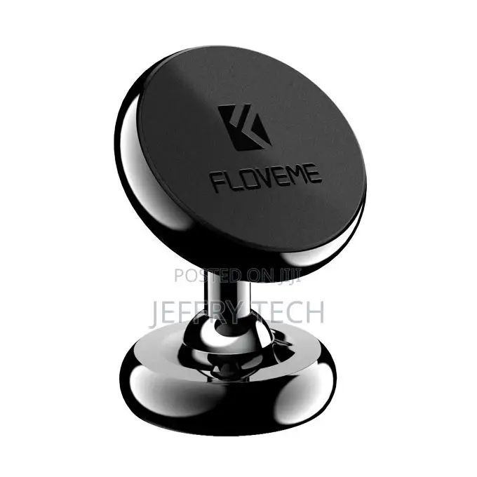 Auto Car Car Central Console Metal Magnetic Holder (Black)