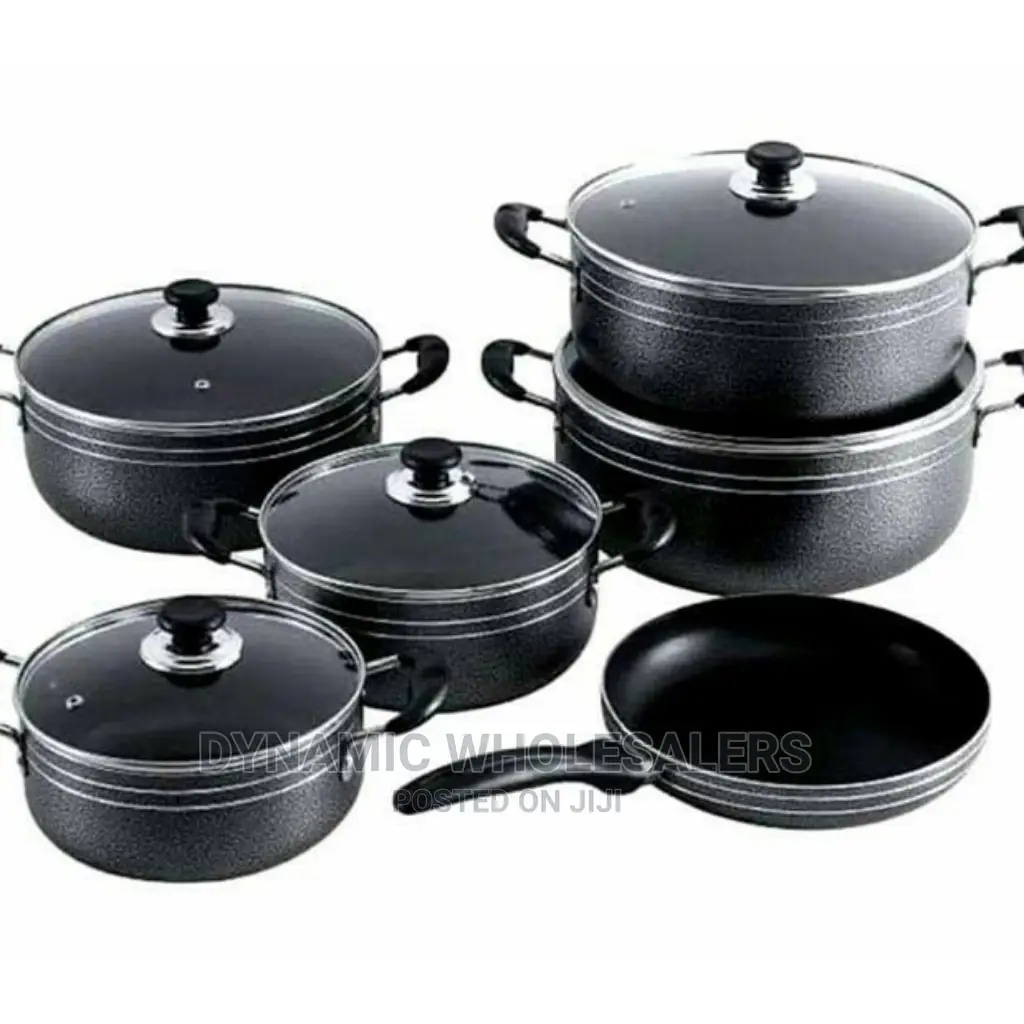 14 Pieces Tc Cookware With Glass Lids in Nairobi Central Kitchenware