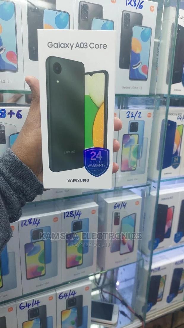 New Samsung Galaxy A03 Core 32 GB Black - main view